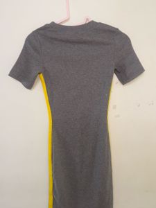 H&amp;M Grey Bodycon Dress