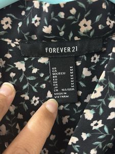 Neck Tie Detail Mini Dress