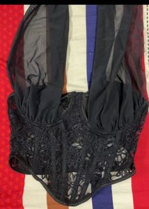 Stylish Black &amp; White Dress