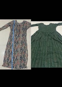 combo of feeding kurti