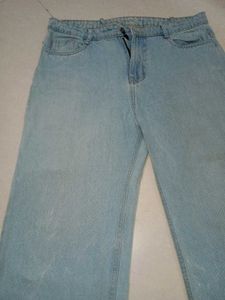 Mid Rise Baggy Jeans