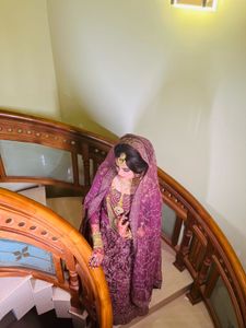 HEAVY BRIDAL LEHANGA WITH HANDWORK SHALL