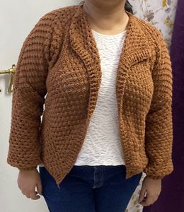 Crochet Knit Cardigan