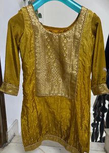 Elegant Gold Suit