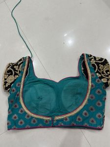 Designer  Blouse With Original Mirror Work Bust 32