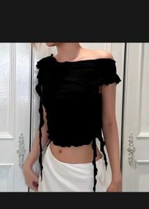 Newme Pinterest Ruffle Top