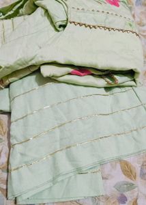 Hand-Painted Florals Kurti