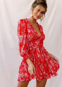Bohemian Dress - Backless Ruffles Dres
