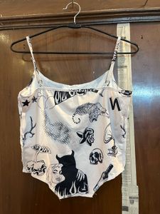 NEW ME Sleeveless Printed tank Top