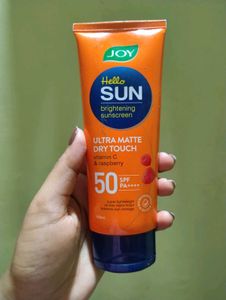 Joy Hello Sun Brightening Sunscreen