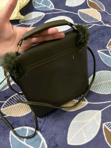 Green Sling Bag