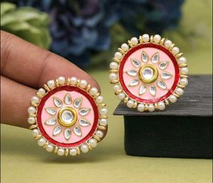 Earrings (Meenakari)