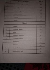 10th Standard State Board Math Part 1 And 2 Digest