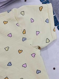 Heart Print Top