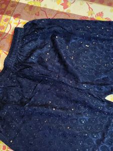 Navy Blue Palazzos