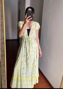 Floral Print Maxi Dress