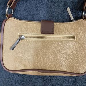 Faux leather Baguette Bag
