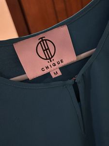 Elegant Teal Blouse