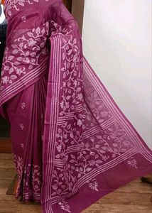 Kantha Stitched Saree