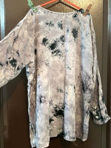 Tie-Dye Tunic with Embroidery