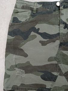 Camouflage  Skirt