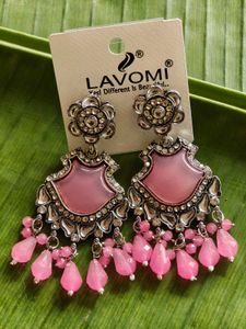 Lavomi Pink Earrings