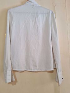 VERO MODA White Bow Shirt