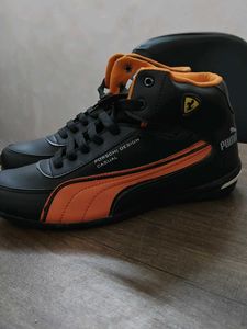 Puma Ferrari High Ankle Imported Sneakers(Non-Copy