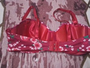 Floral Print Bra