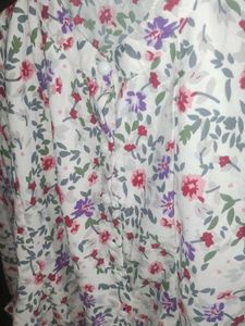 Floral Print Long Sleeve Shirt