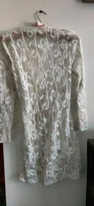 Lace  beach overlay dress