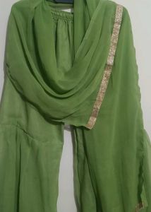 Green Kurta Set