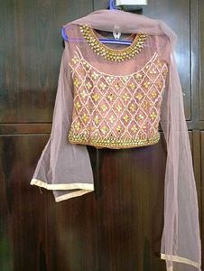 crop top Lehenga🔥🤎 60% off ethnic party wear