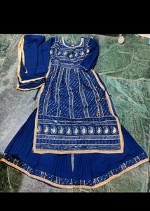 Heavy Naira Cut Sharara Set