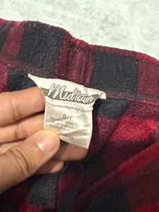 Red &amp; Black Checkered Lower