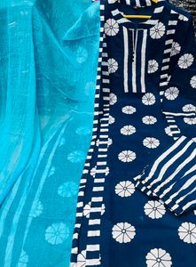 Kurta Pant N Dupatta Set