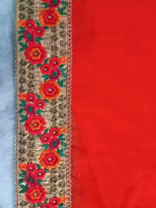 Beautiful Partywear Border Saree 🥻 ❤️