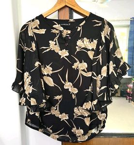 Beautiful Top With Full Joined Sleeves
