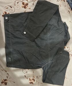 Small Gray Denim Jacket