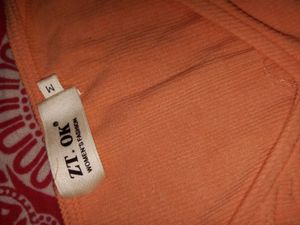 Peach Puff Sleeve Top