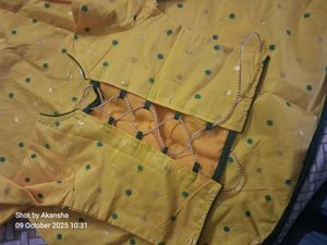 Yellow &amp; Green Lehnga Set