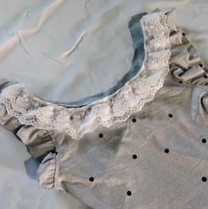 Cute Polka Dot Mini Dress