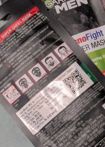 Garnier Men Face Mask