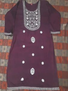 Elegant Embroidered Kurta