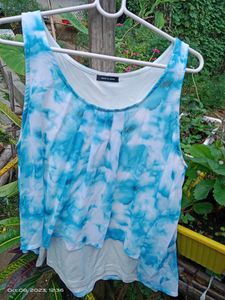 Imported Korean Tie Dye Top.Looks Very Fresh