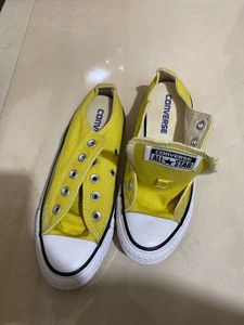 Yellow &amp; Black Converse All-Stars