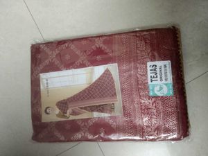 Foil Print Saree