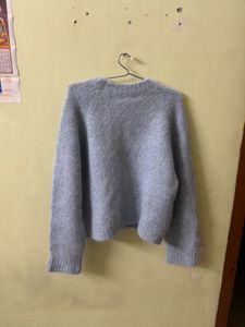 Blue Knit Sweater