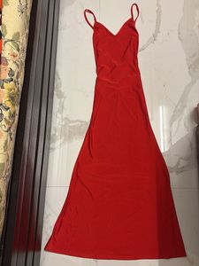 Red Slip Dress