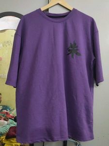 Pack Of -2Purple Graphic T-Shirt